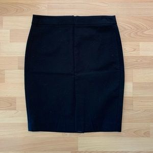 NWT: J. Crew Black Pencil Skirt